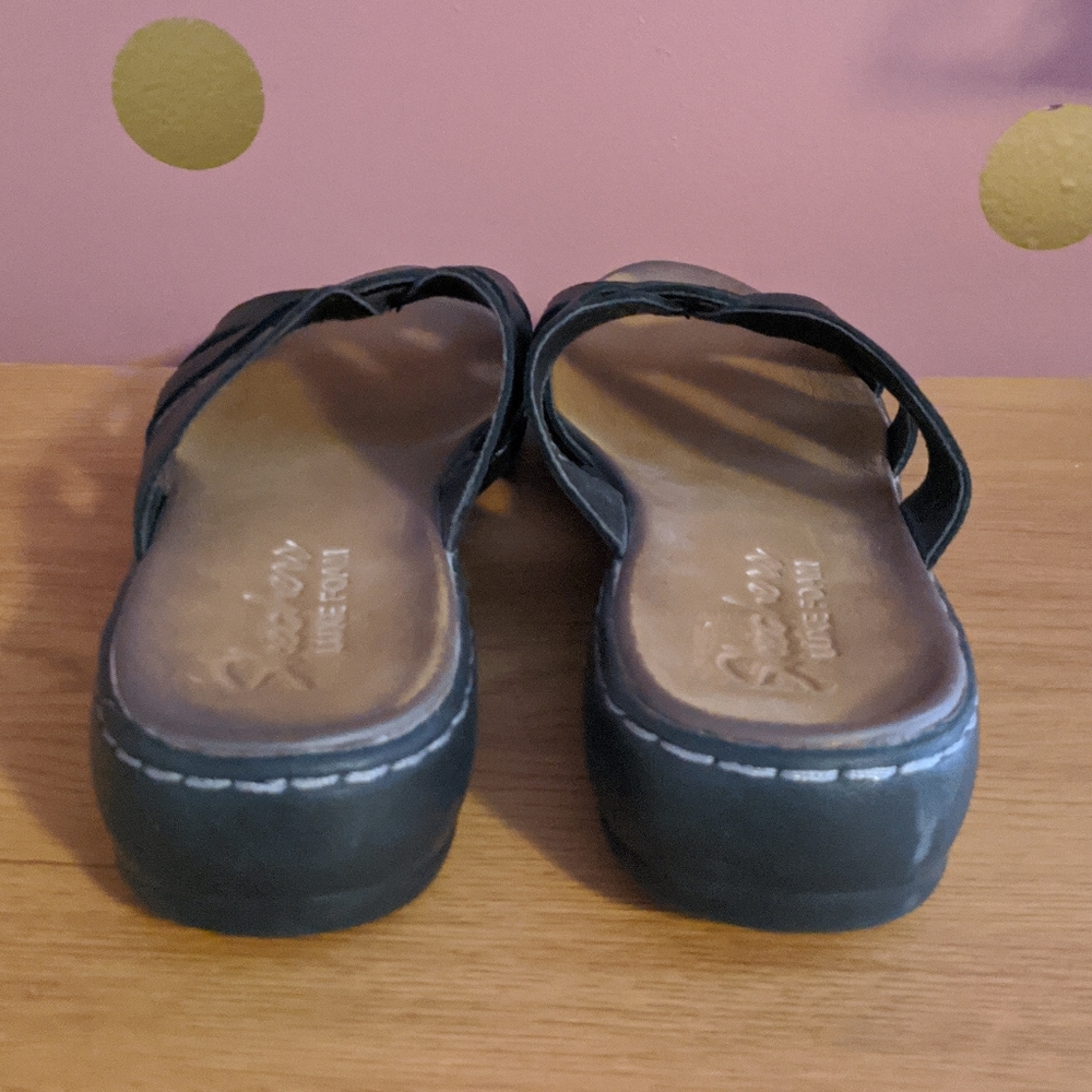 Skechers Luxe Foam Sandals View 3